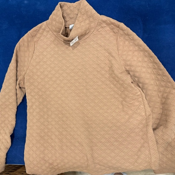 J Crew quilted mockneck pullover - Picture 4 of 6